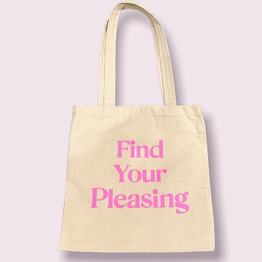 Harry Styles Pleasing Pink Canvas LA Pop Up Shop Tote Bag